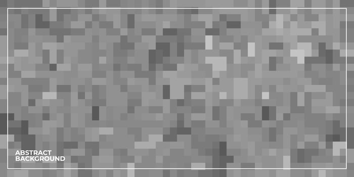 abstract geometric pixel square tiled mosaic background vector