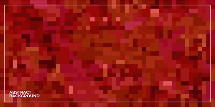 abstract geometric pixel square tiled mosaic background vector