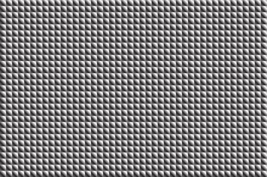 Abstract mosaic background with gray gradient squares, seamless repeating pattern. vector