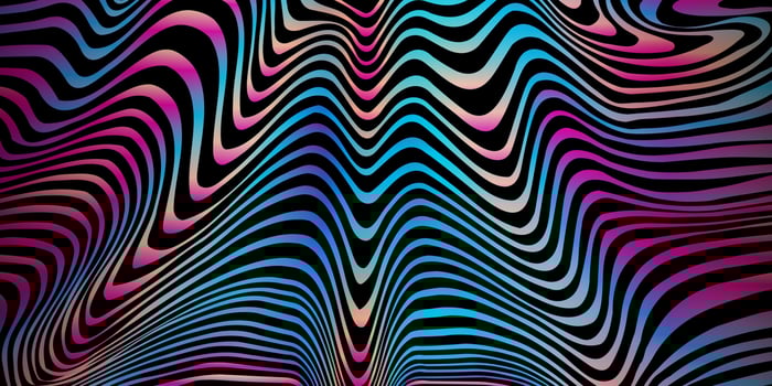Retro pattern background, abstract Swirl vortex background, 70s party background, twirl shape pattern vector