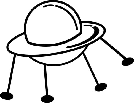 Vector Ufo Icon Free Vector