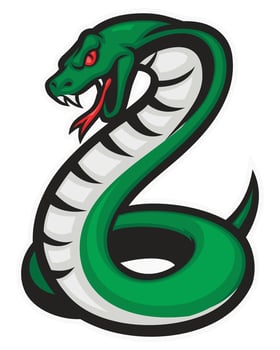 Cobra Snake Mascot vector