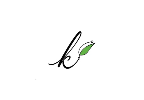 Letter K Monogram design elements graceful template Gold Beauty Industry fashion logo cosmetics business natural vector