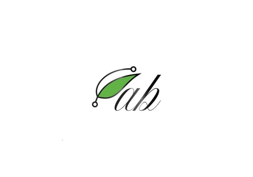 Letter AB Monogram design elements graceful template Gold Beauty Industry fashion logo cosmetics business natural vector