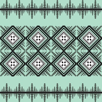 Vector seamless pattern. Weaving Pattern square more frequent, Vector seamless pattern. Modern stylish texture. Trendy graphic design for out clothes test equipment, interior, wallpaper green.