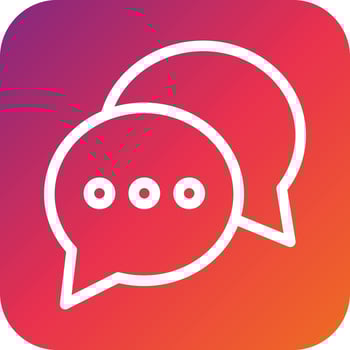 Chat Vector Icon design Illustration