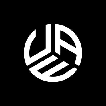 UAE letter logo design on black background. UAE creative initials letter logo concept. UAE letter design. vector