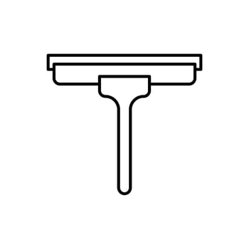 window cleaner tool vector icon