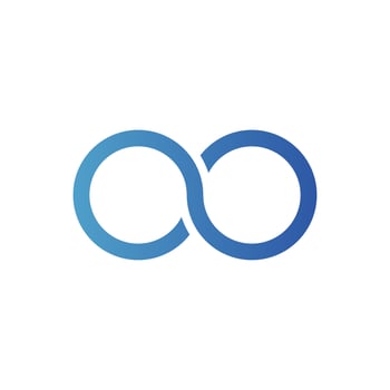 infinite loop vector icon