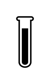 test tube vector icon