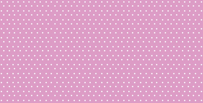 Pink pattern background with dots vector