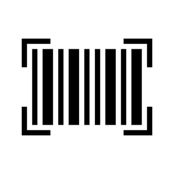 qr code identifying vector icon