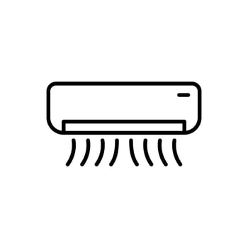 air conditioner vector icon