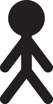 people icon. people symbol. vector