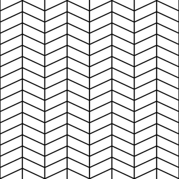White zigzag pattern seamless background vector