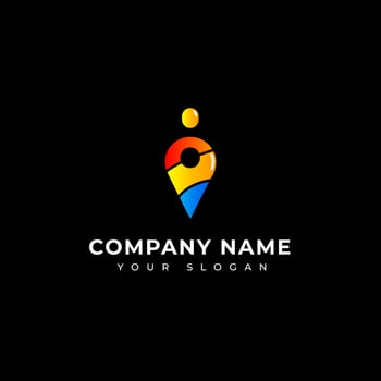 Navigation logo design vector template