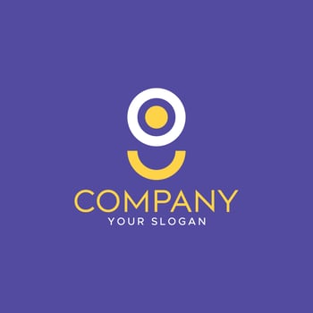 Abstract Letter Initial OG and GO Vector Logo Design Template, The monogram logo letter OG is the Company logo