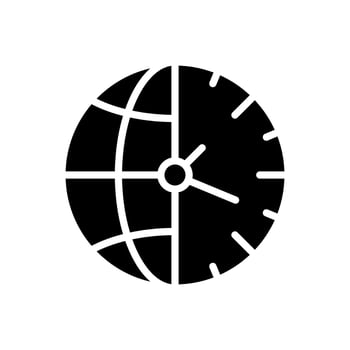 time zone vector icon
