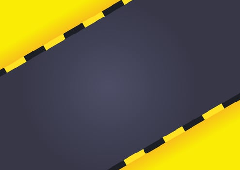 illustration of police security tapes, Background illustration. construction vector