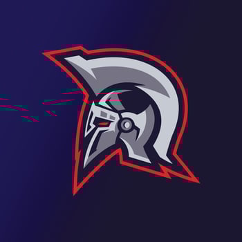 Spartan Esports Logo Templates vector