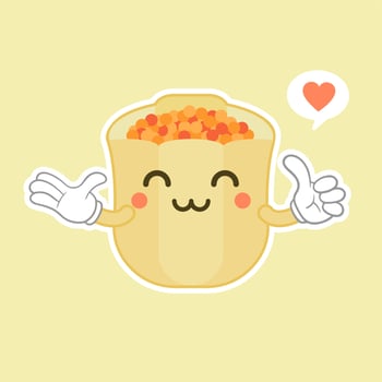 Dim sum, traditional Chinese dumplings Asian food vector illustration. Traditional Chinese dumplings. Taiwanese cuisine. Korean dumplings in a steamer