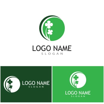 Clover Logo Template vector symbol nature