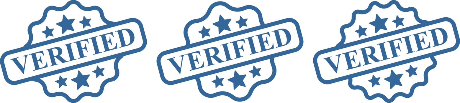simple checked icon is used for verified mark vector