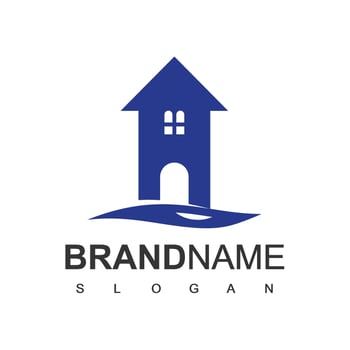 Real Estate Logo Template vector