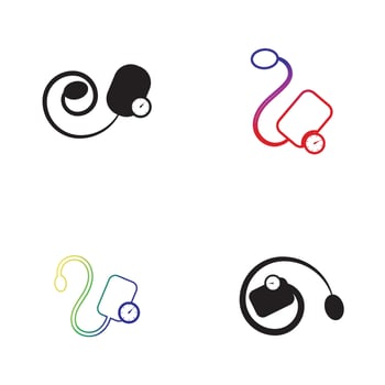 Medical mechanical tonometer icon vector