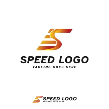 Letter S Vector Speed Logo