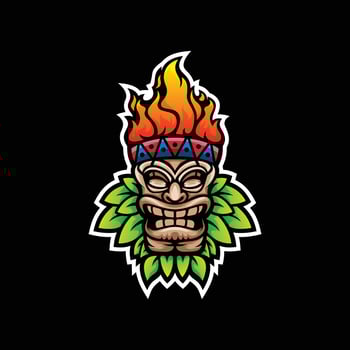 Totem Mascot Design vector
