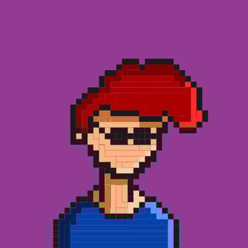 Punk Man Cryptocurrency vector