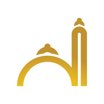 Islamic logo, Mosque vector