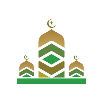 Islamic logo, Mosque vector