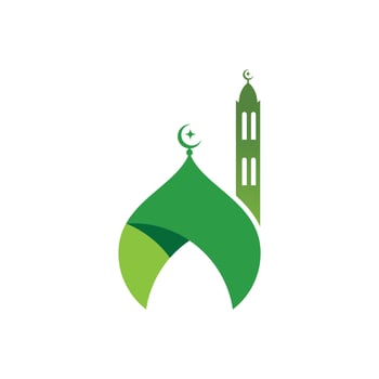 Islamic logo, Mosque vector