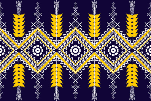 Geometric ethnic oriental traditional pattern.Figure tribal embroidery style.Design for background,wallpaper,clothing,wrapping,fabric,vector illustration vector