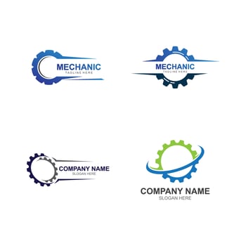 Gear Logo Template vector icon
