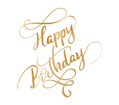 Happy Birthday Greeting. vector
