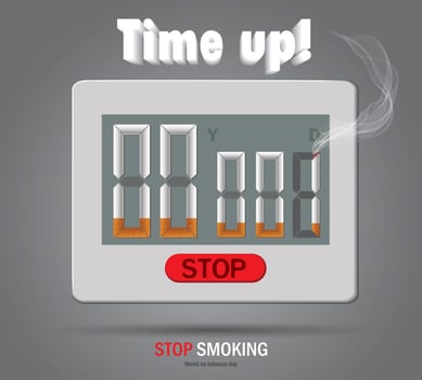 Vector illustration, poster ,Background or banner for world no tobacco day. stop tobacco