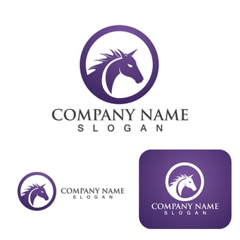 Horse Logo Template Vector icon