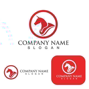 Horse Logo Template Vector icon