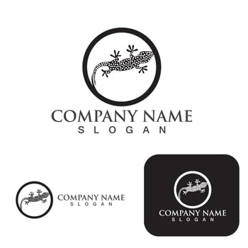 House lizard vector print template