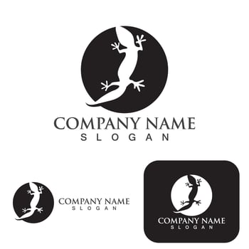House lizard vector print template