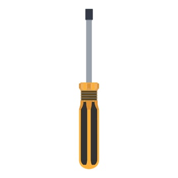 Screwdriver bolt vector tool nut hex wrench illustration isolated background icon. Metal repair