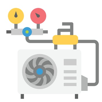 maintenance flat icon vector illustration