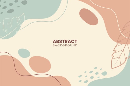Minimalist abstract background template vector