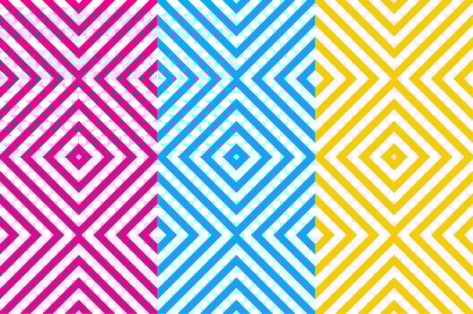 beatiful geometric shapes pattern background vector