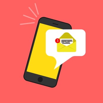 Email notification media information soical sign. Network people icon background isolated vector. Message application wireless chat. Inbox spam phone content new.  Correspondence service sms flat send vector