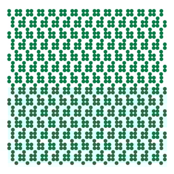 Green dotted pattern background wallpaper vector