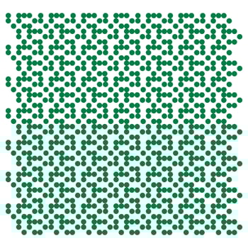 Green dotted pattern background wallpaper vector